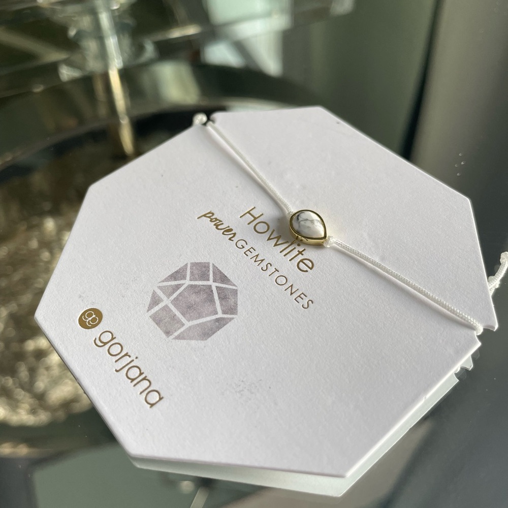 New GORJANA 18k gold plated “CALMING” bracelet - Picture 3 of 17